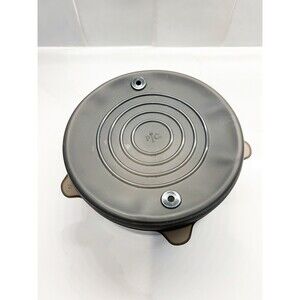 Pampered Chef 8” Quick Cooker Ceramic Pot #100043 with Silicone Lid New